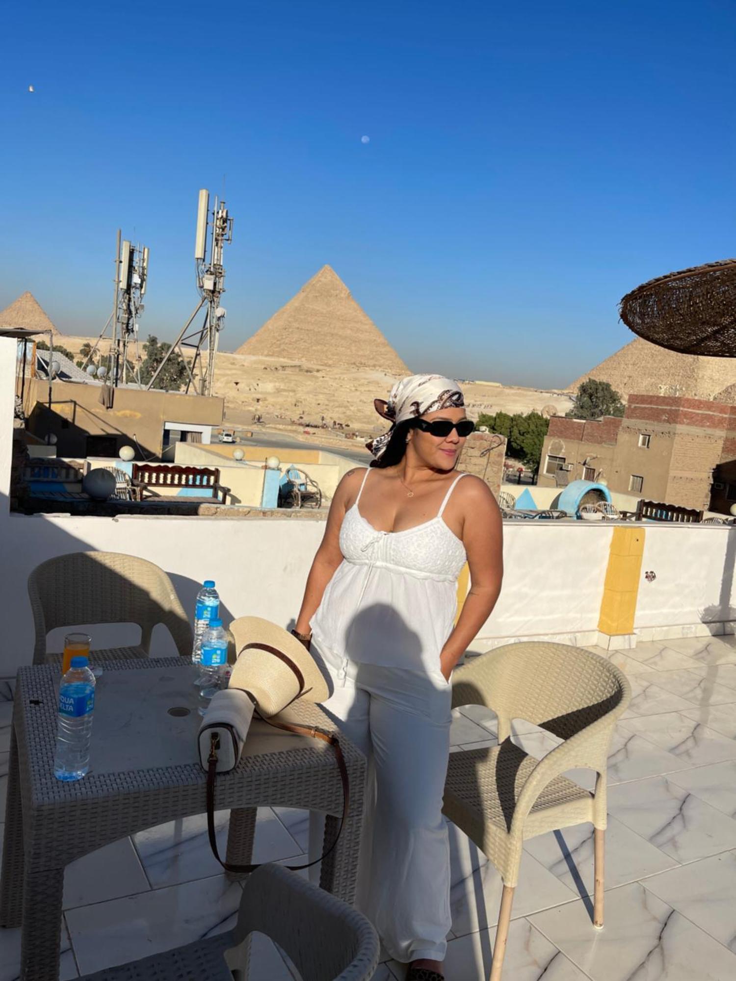 Basha Pyramids Inn Kafret el-Gabal Exteriér fotografie
